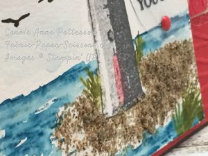 Closer look at the California Beach Sand