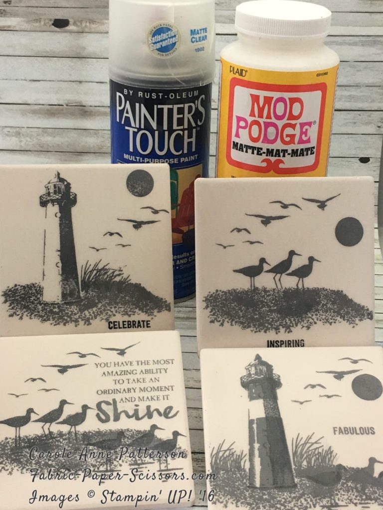 High Tide Coasters are Signed, Sealed and Delivered. 