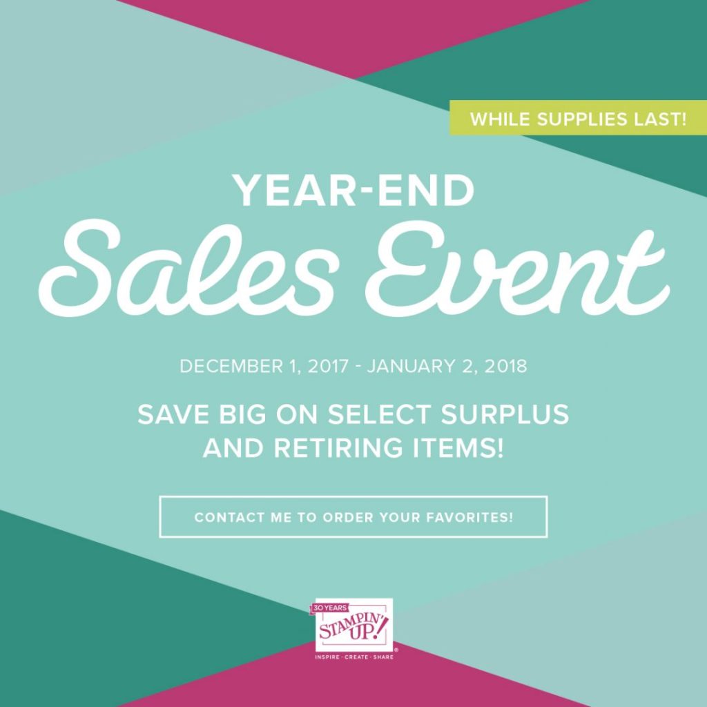 End of Year&nbsp;Sale!!!