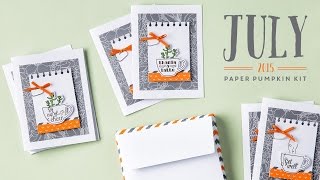 Paper Pumpkin July&nbsp;2015
