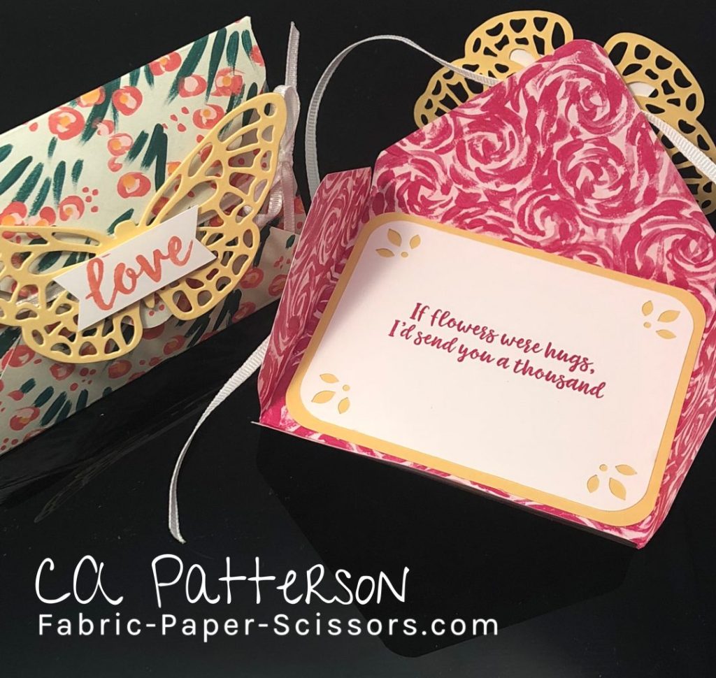 Envelope Punch Board Card–sooooooo easy!