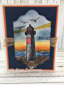 High Tide - Sneak Peek Watercolor Night Sky at Sunset